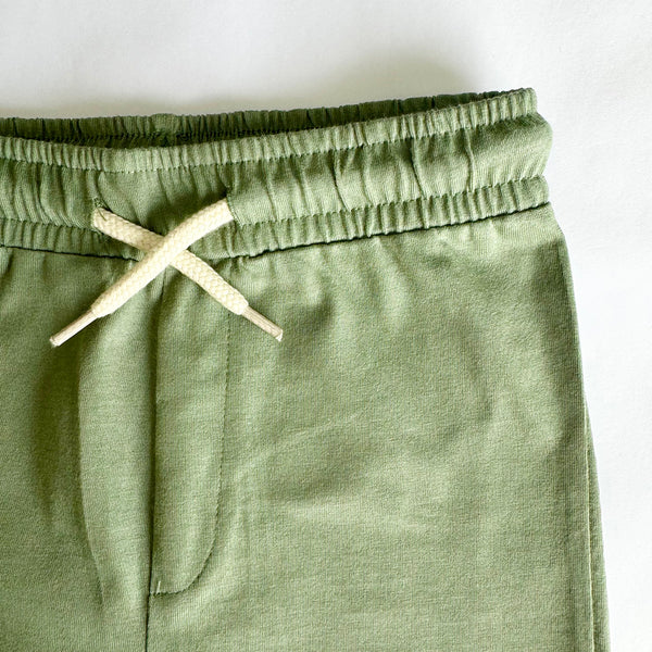 Boys Shorts- Olive Green