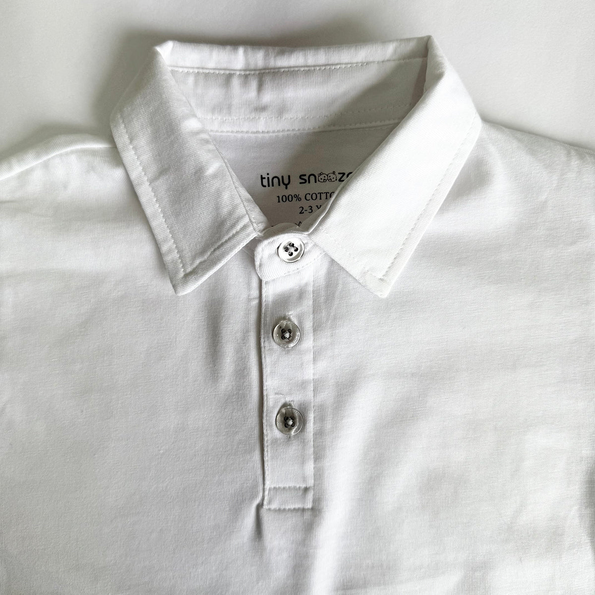 Boys Polo Tshirt- Cream