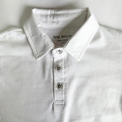 Boys Polo Tshirt- Cream