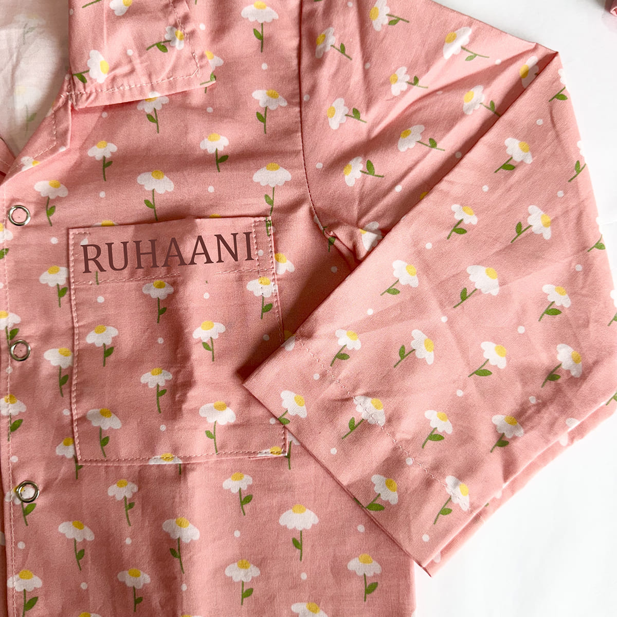 Cotton Nightsuit- Dandelions