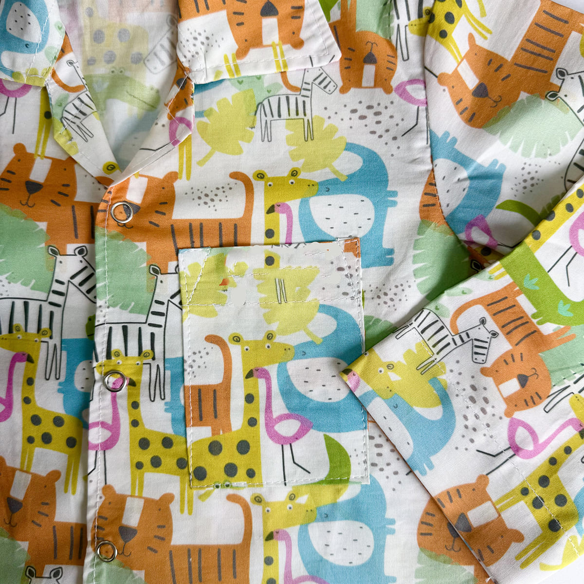 Cotton Nightsuit- Colorful Animals