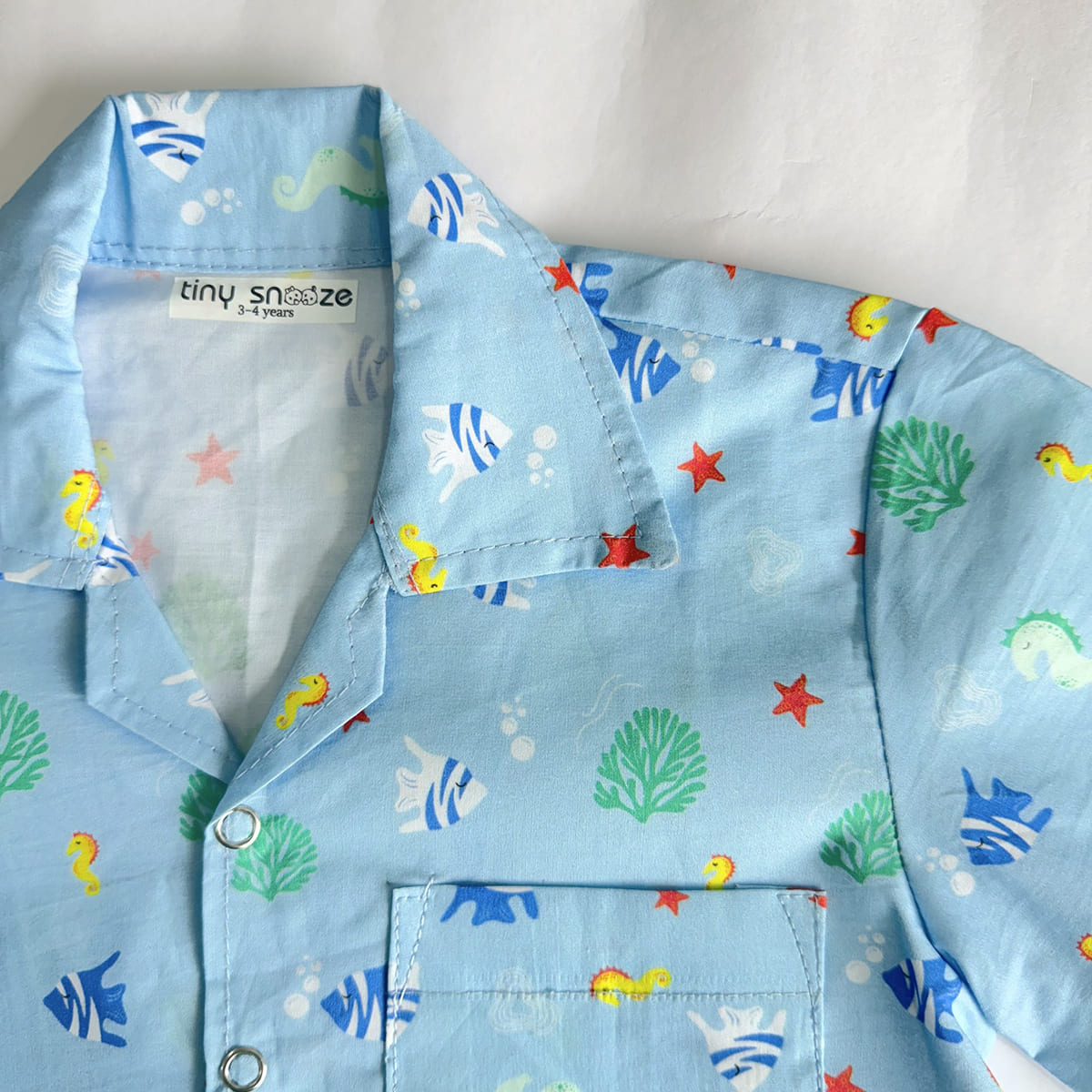 Cotton Nightsuit- Underwater