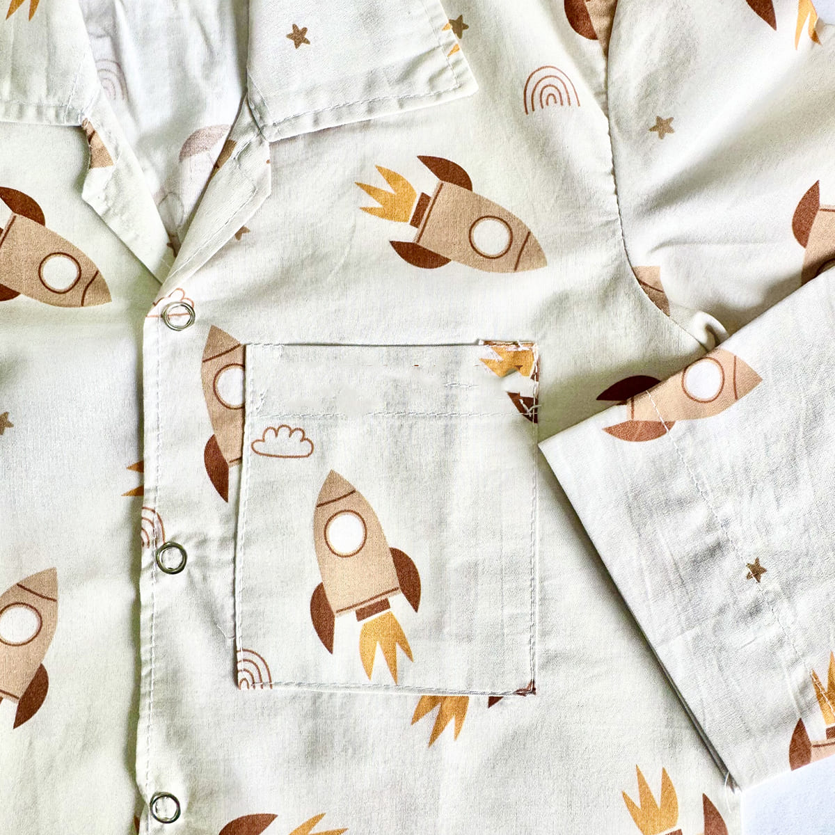 Cotton Nightsuit- Space