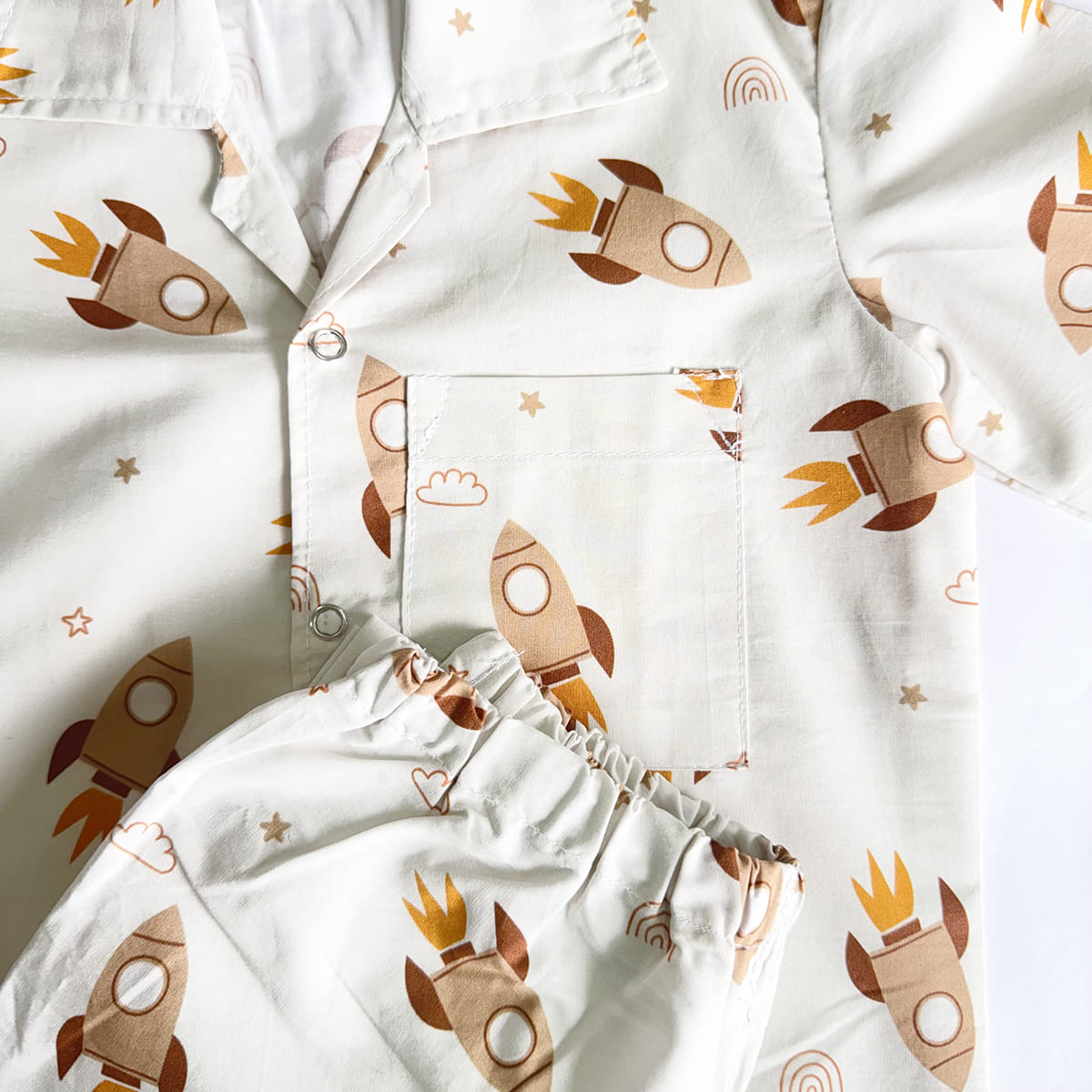 Cotton Nightsuit- Space