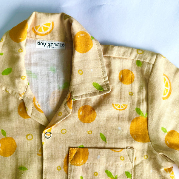 Boys Co-Ord Set- Oranges