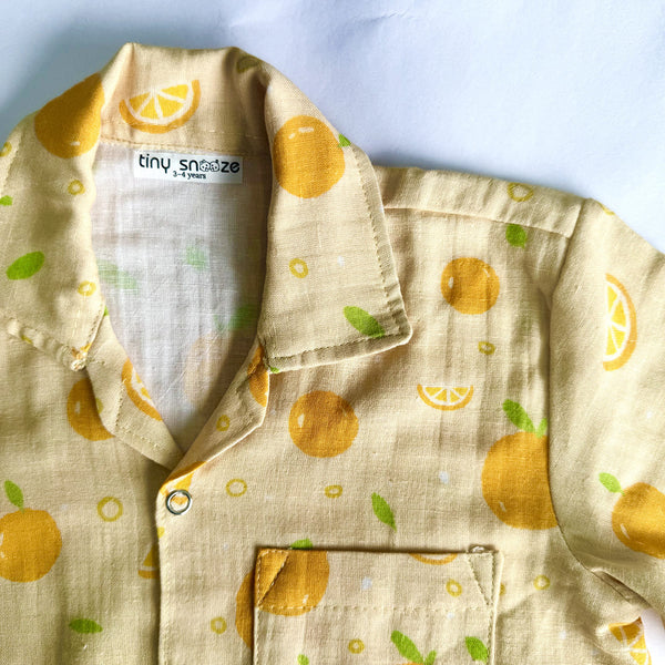 Boys Co-Ord Set- Oranges