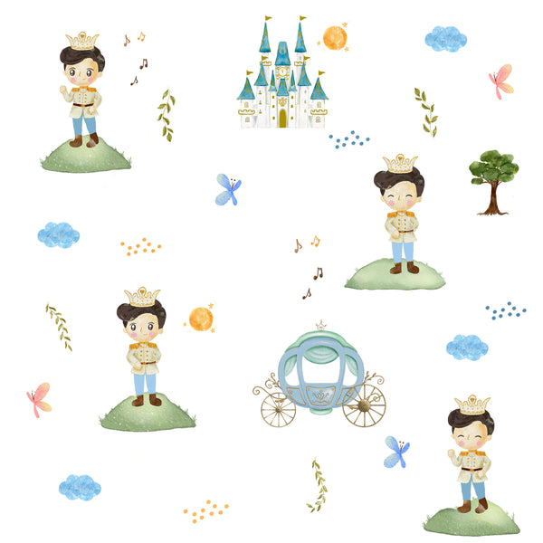 Organic Burp Cloths (set of 2)- The Little Prince