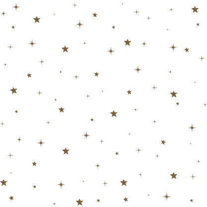 Organic Cot Bumper- Shining Stars