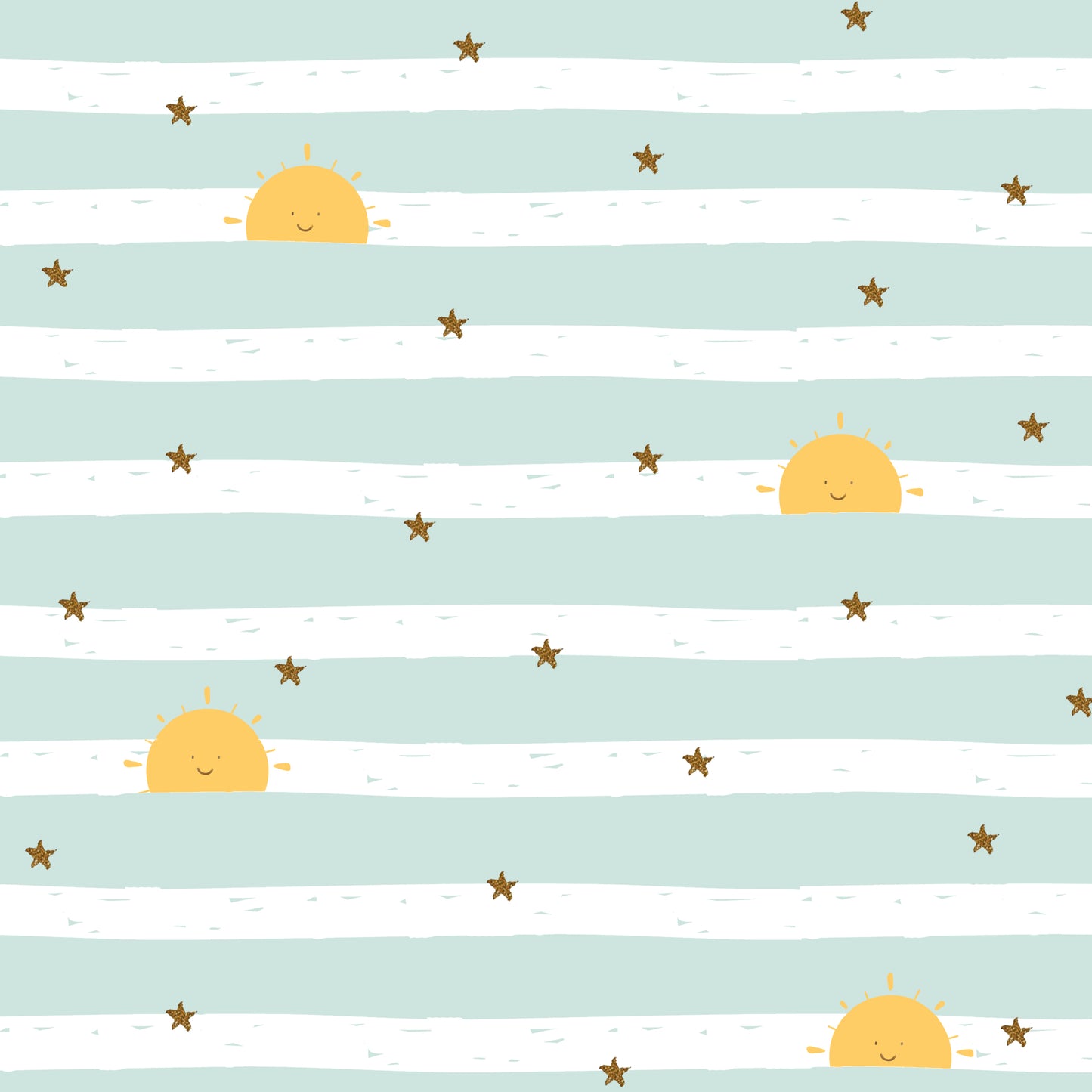 Organic Muslin Swaddles (Set of 2)- Horizon