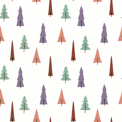 Organic Burp Cloths (set of 2)- Enchanted Forest