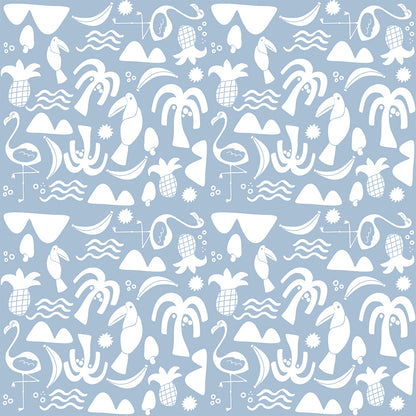 Girls Co-Ord Set- Tropical Vibes