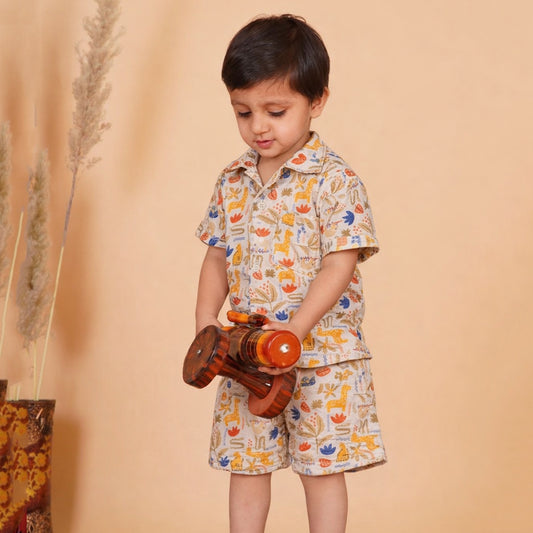 Boys Co-Ord Set- Wildlife