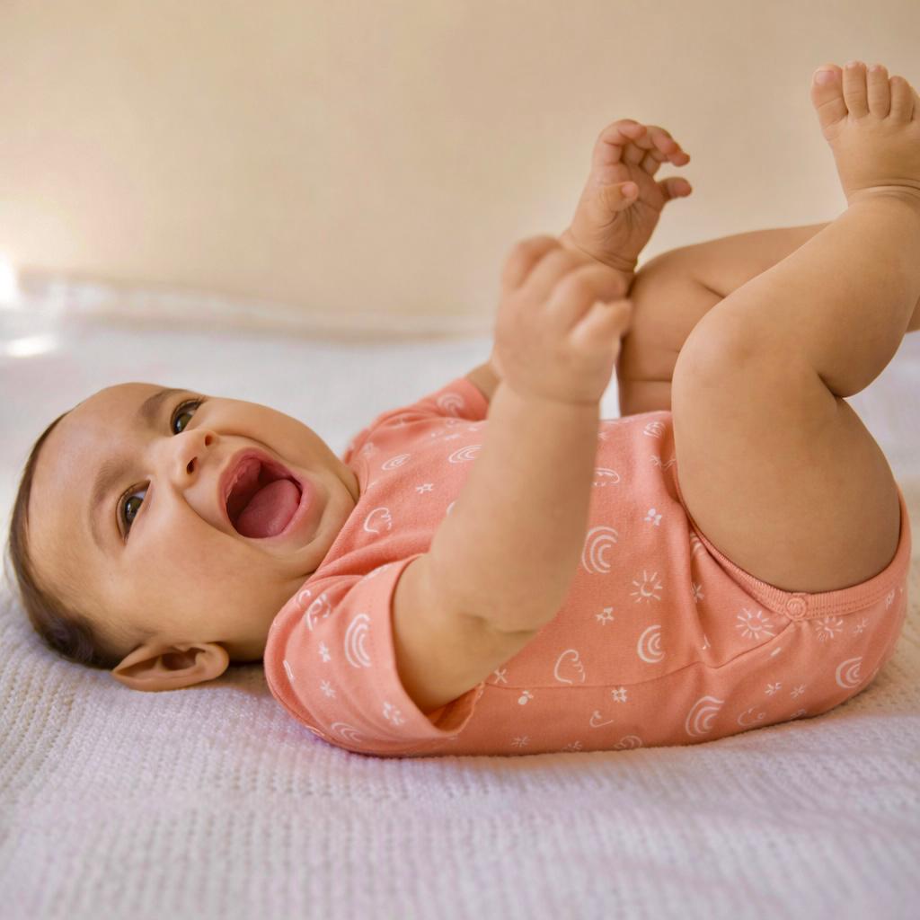 Cotton Bodysuit- Magical Sky