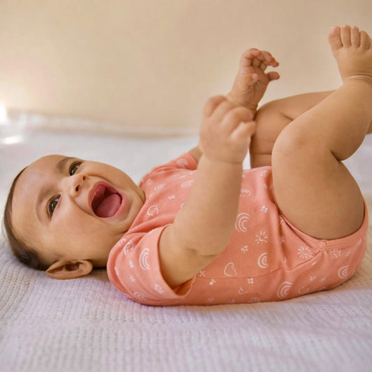 Cotton Bodysuit- Magical Sky