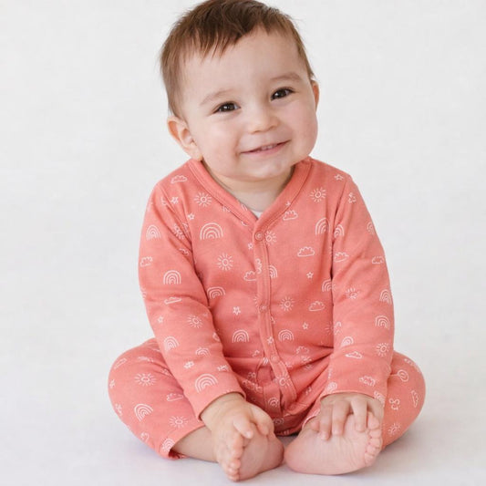 Cotton Sleepsuit- Magical Sky