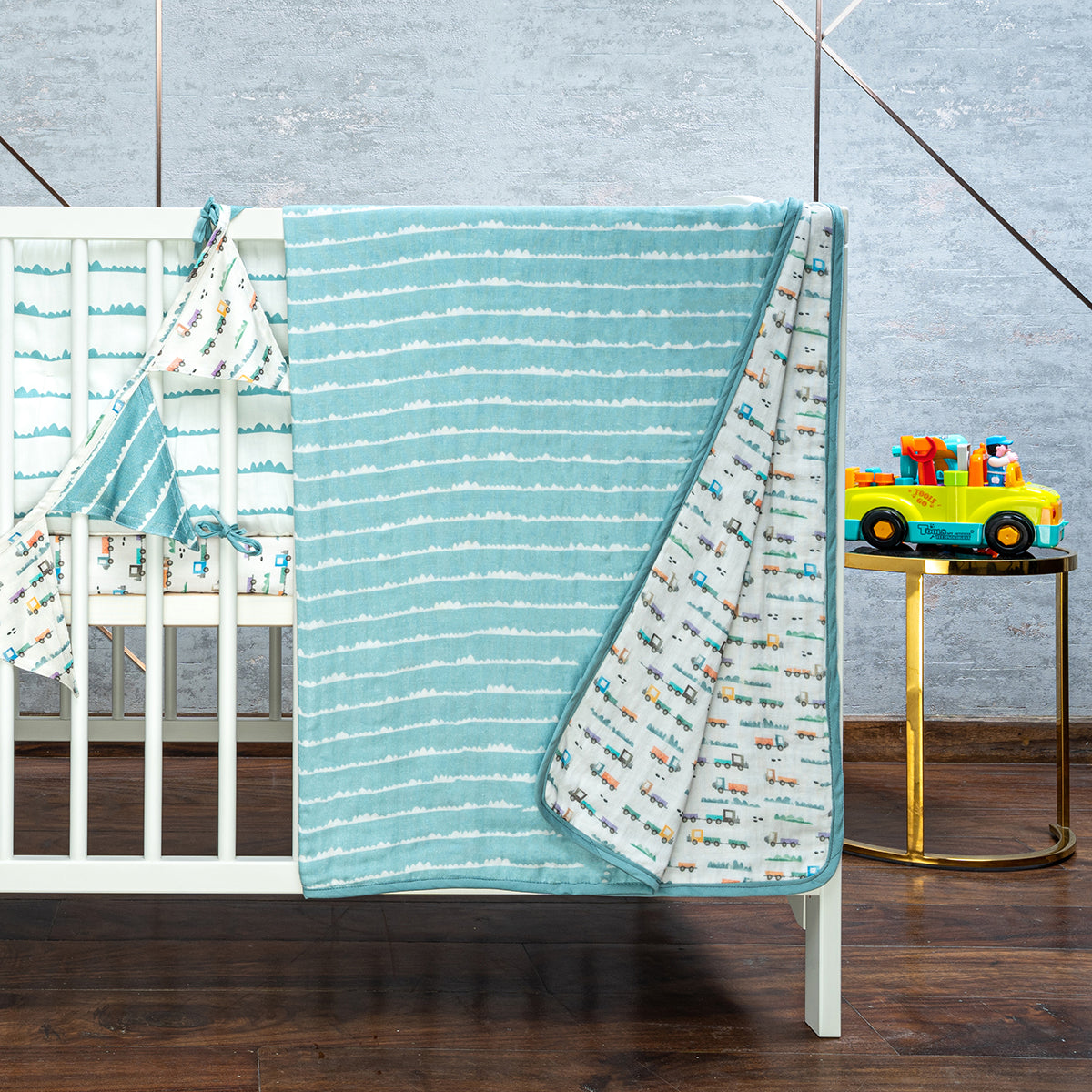 Mini Cot Set- Traffic Jam| Set of 4