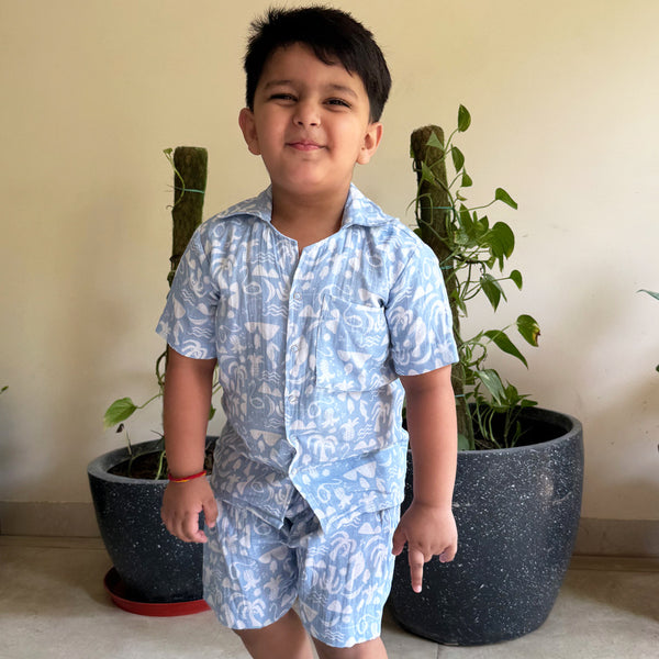 Boys Co-Ord Set- Tropical Vibes