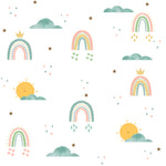 Organic Burp Cloths (set of 2)- Horizon
