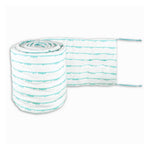 Organic Cot Bumper- Blue Bumps