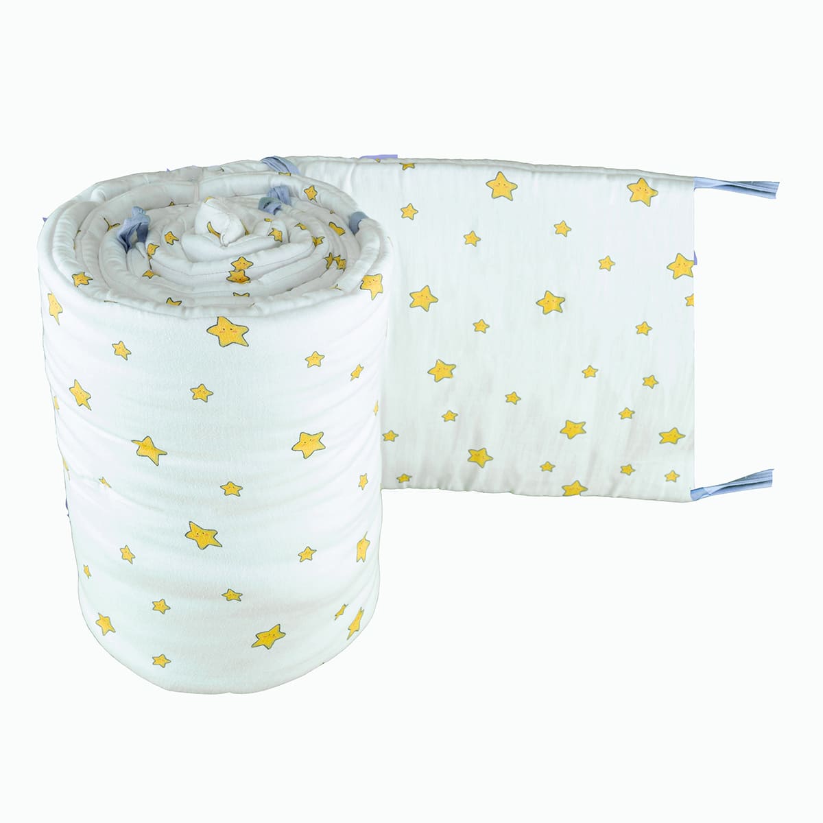Organic Cot Bumper- Stars