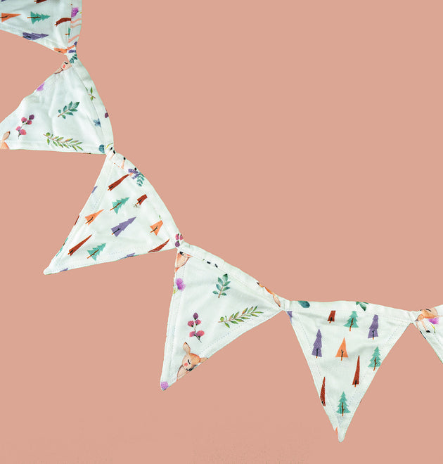 Cot Bunting- Enchanted Forest
