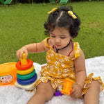 Girls Co-Ord Set- Sunflowers