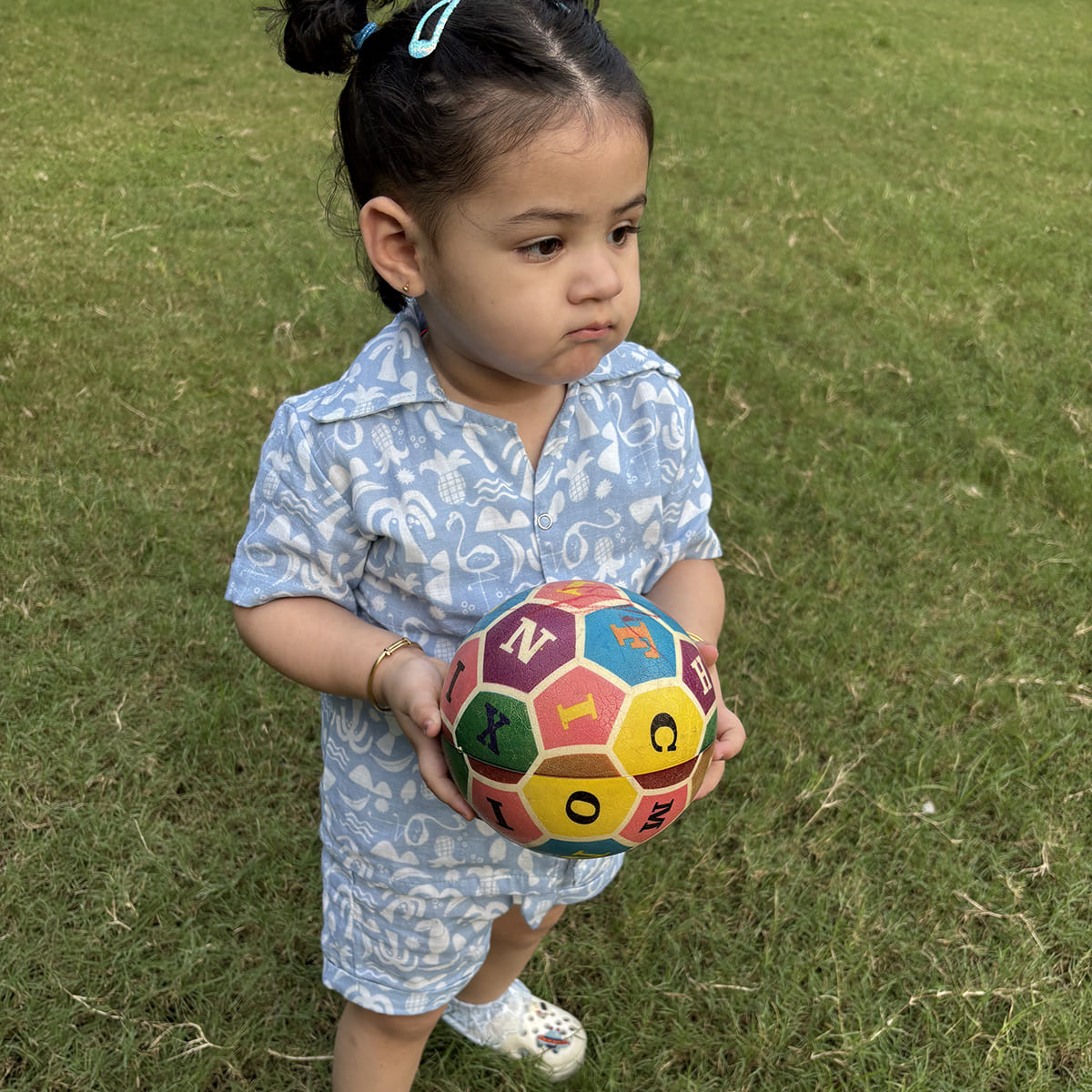 Girls Co-Ord Set- Tropical Vibes