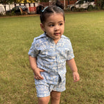 Girls Co-Ord Set- Tropical Vibes