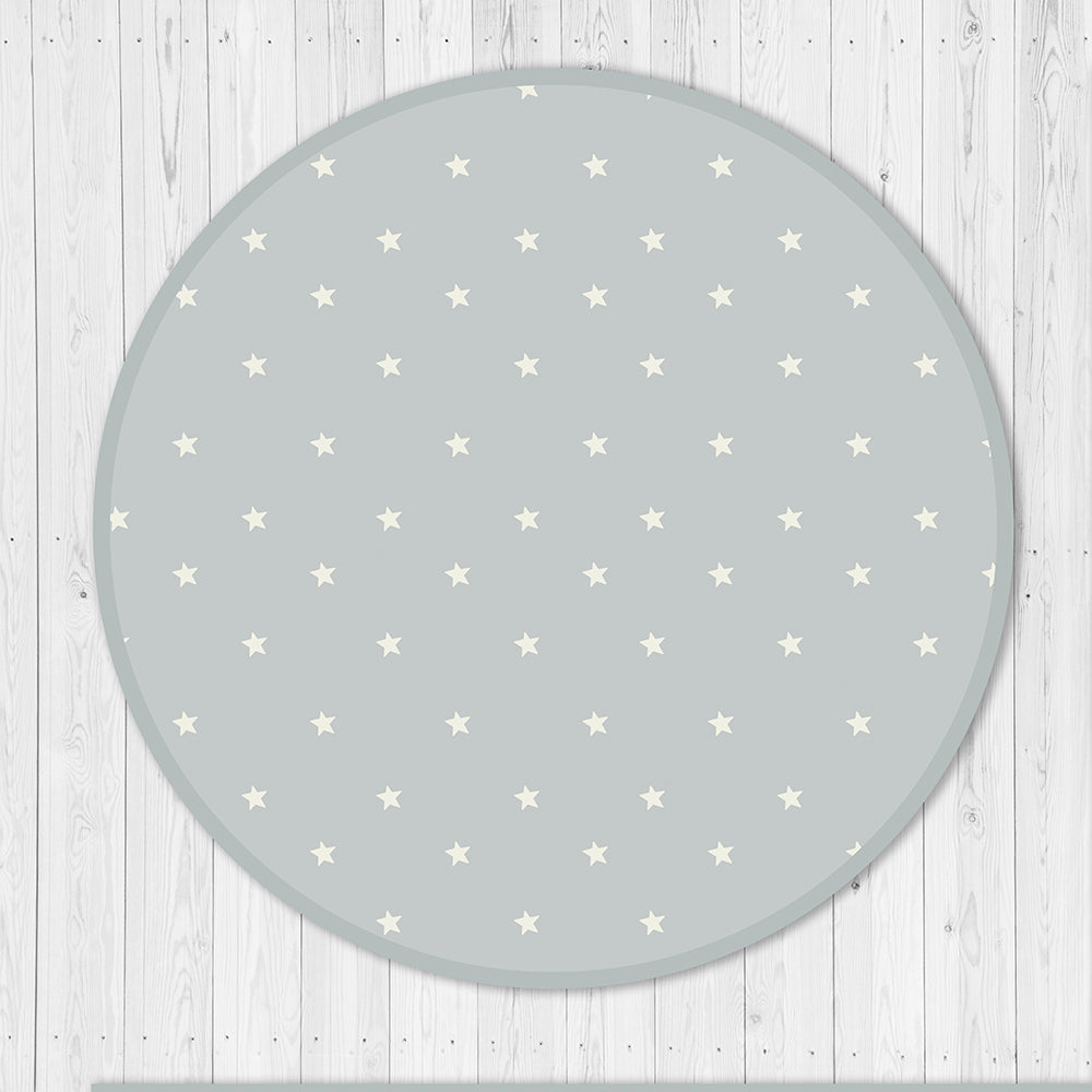 Organic Playmat- Stars & Clouds-Blue