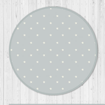 Organic Playmat- Stars & Clouds-Blue