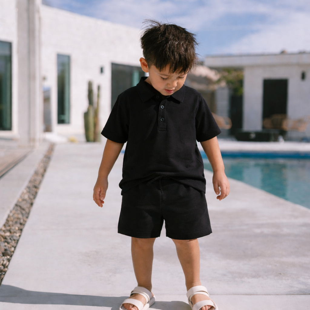Boys Co-Ord Set- Black image 1