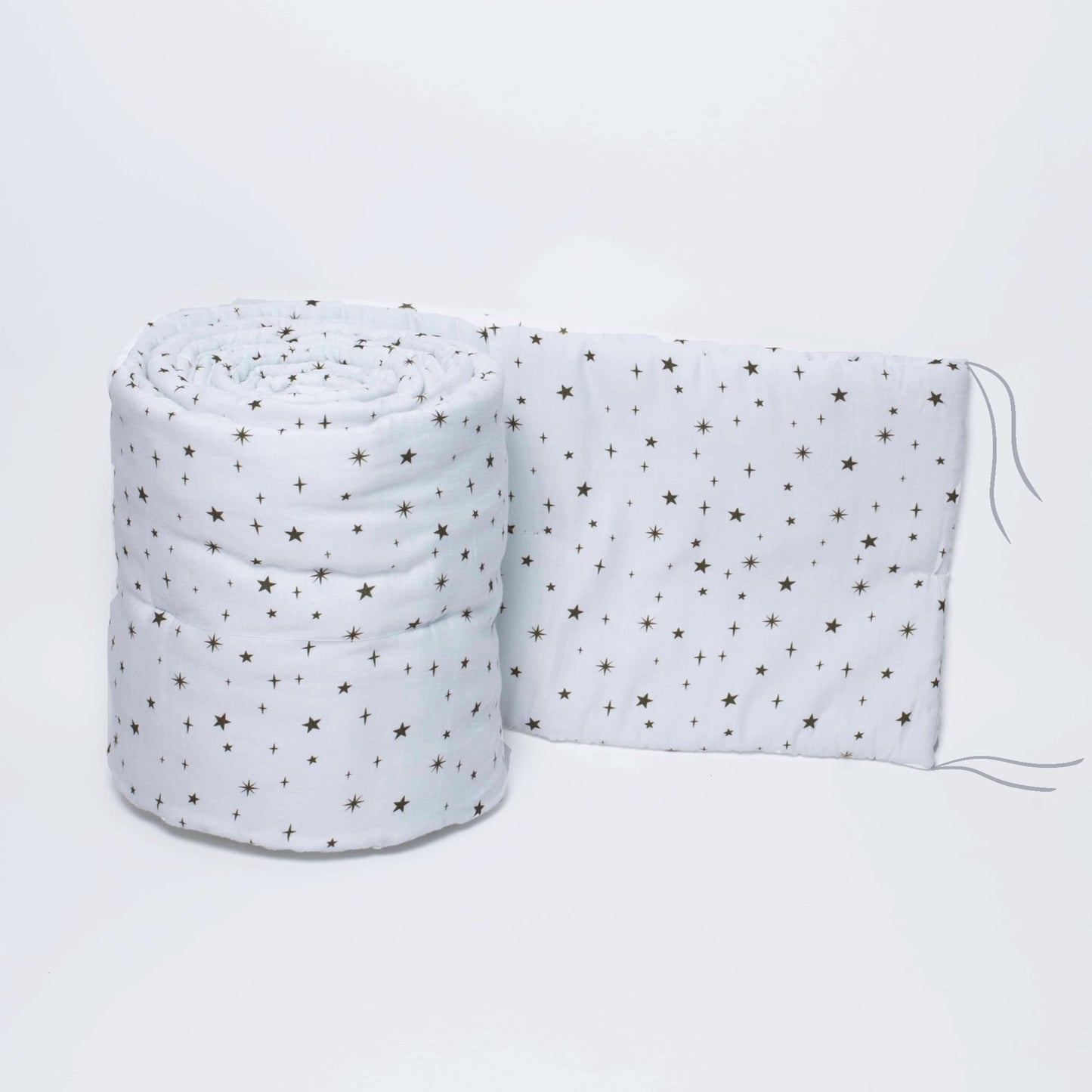Cot Bedding Set with Bumper - Starry Nights | Set of 7