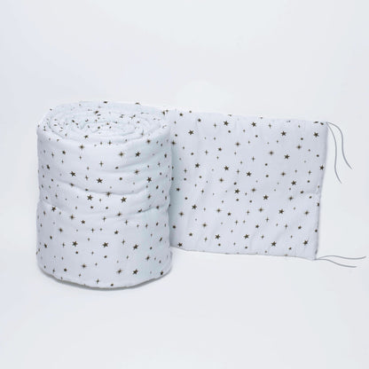 Cot Bedding Set with Bumper - Starry Nights | Set of 7