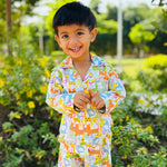 Cotton Nightsuit- Colorful Animals