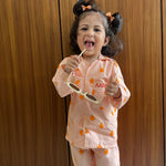 Cotton Nightsuit- Pears