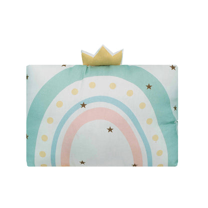 Organic Pillow & Bolsters - Colorful Rainbow | Set of 3