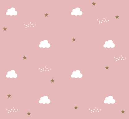 Feeding Pillow- Pink Clouds