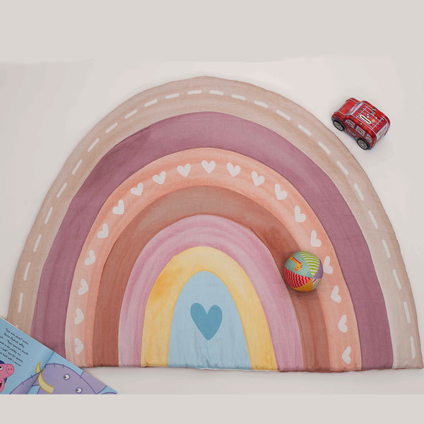 Cotton Playmat- Rainbow