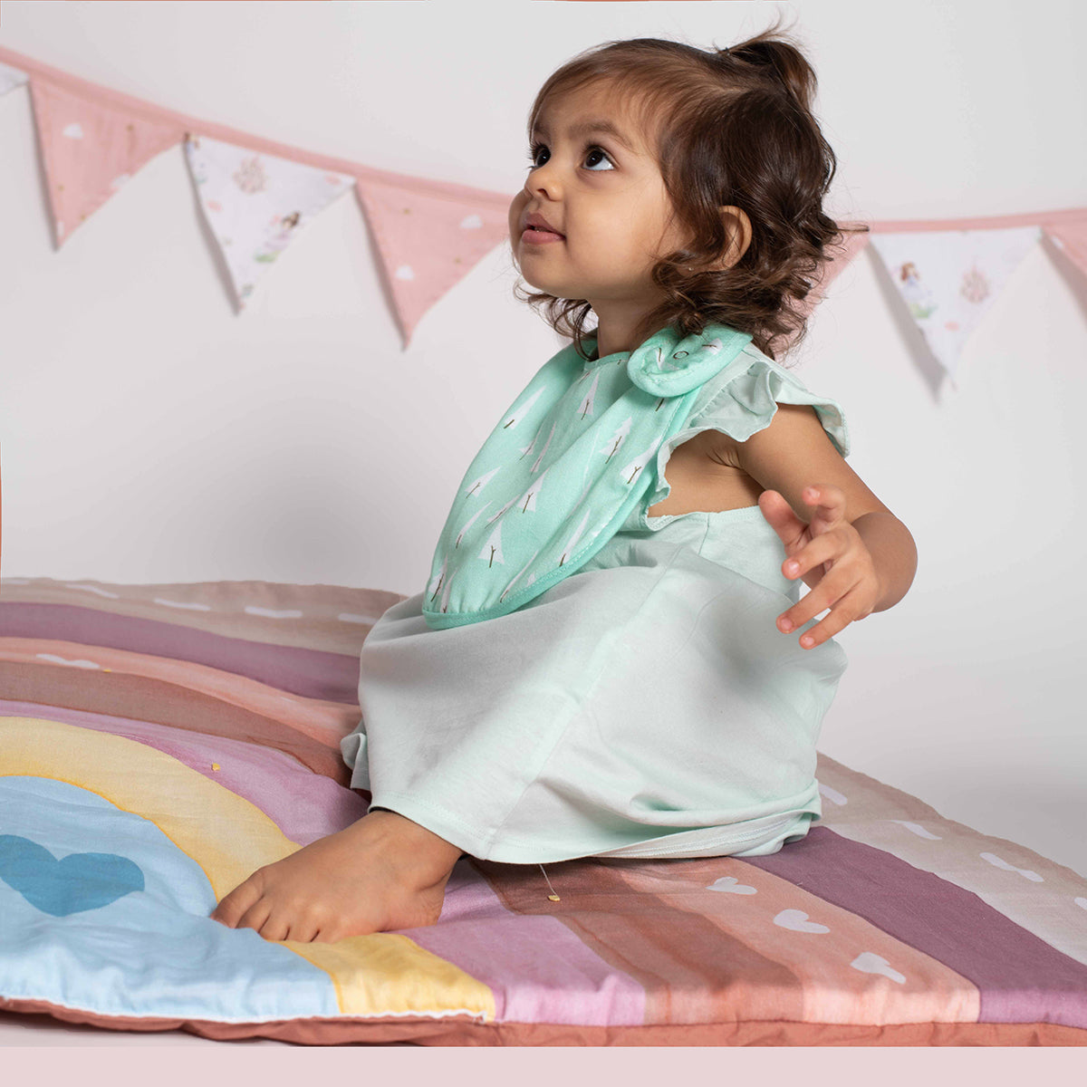 Cotton Playmat- Rainbow