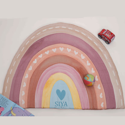 Cotton Playmat- Rainbow