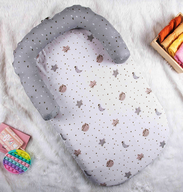Foldable Baby Bed- Starry Nights