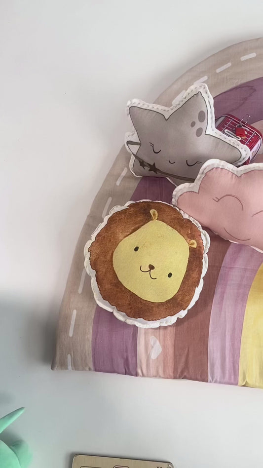 Cotton Playmat- Rainbow