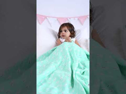 Organic Muslin Blanket- Arctic