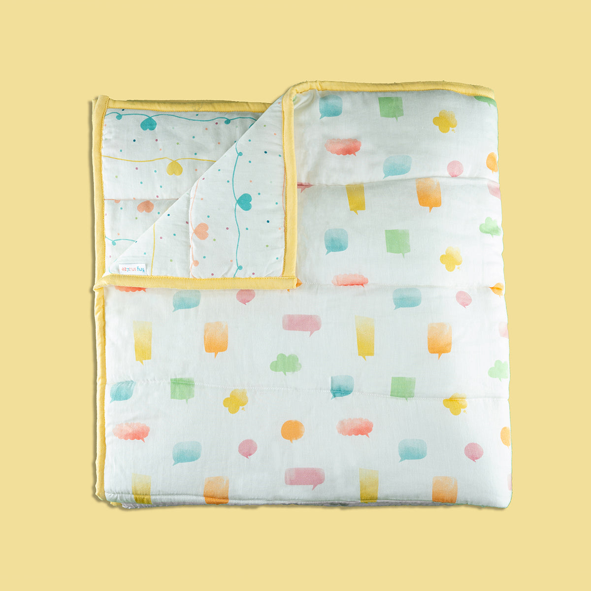 Organic Quilt- Lost in Thoughts