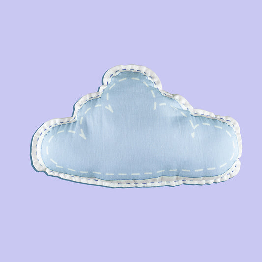Shape Cushion - Purple Cloud