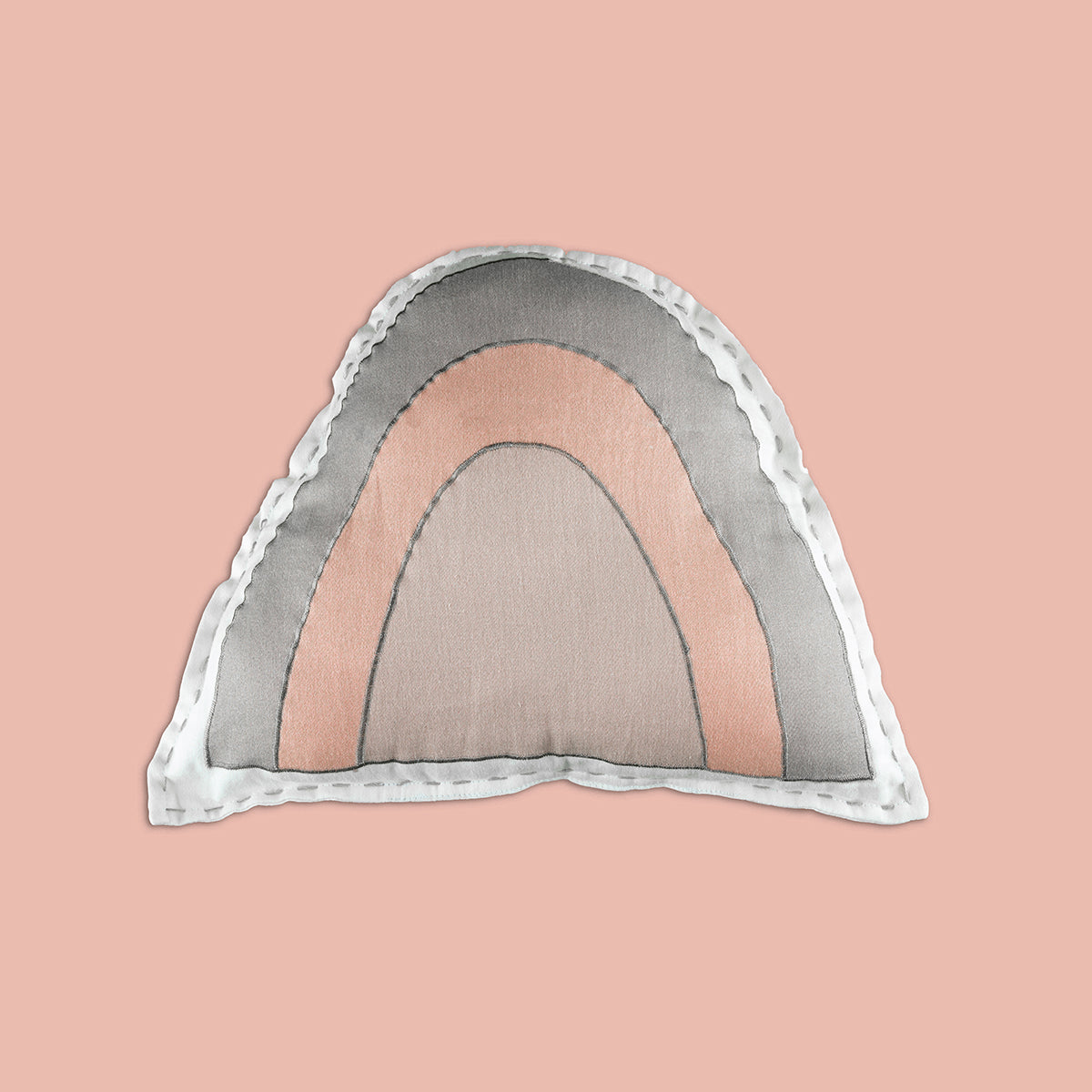 Shape Cushion - Pink Rainbow