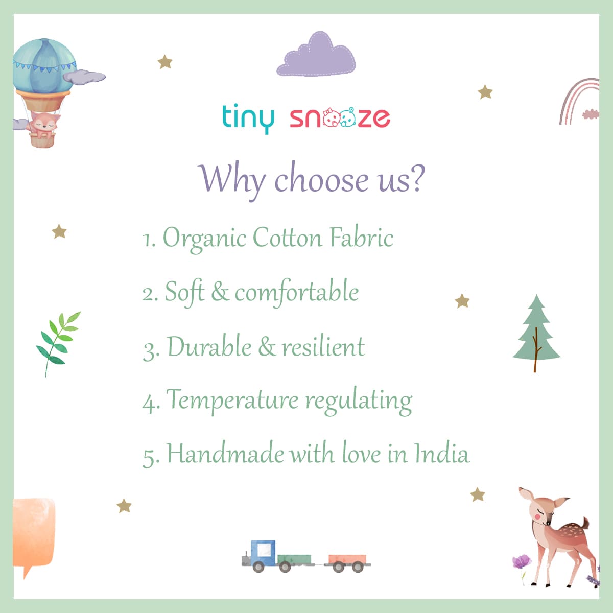 Kids Towels (Set of 3) - Blue