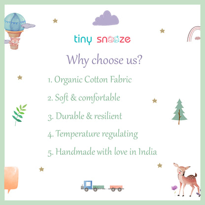 Baby Mattress Set- Fairytale | Set of 4