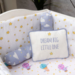 Organic Pillow & Bolsters - Purple Clouds | Set of 3