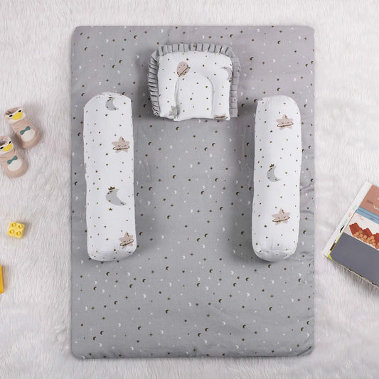 Baby Mattress Set- Starry Nights | Set of 4